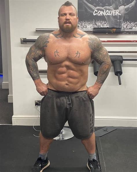 eddie hall naked|Half